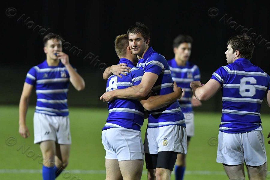 Wheaton Men\'s Rugby vs Mass Maritime.  Photo by Keith Nordstrom